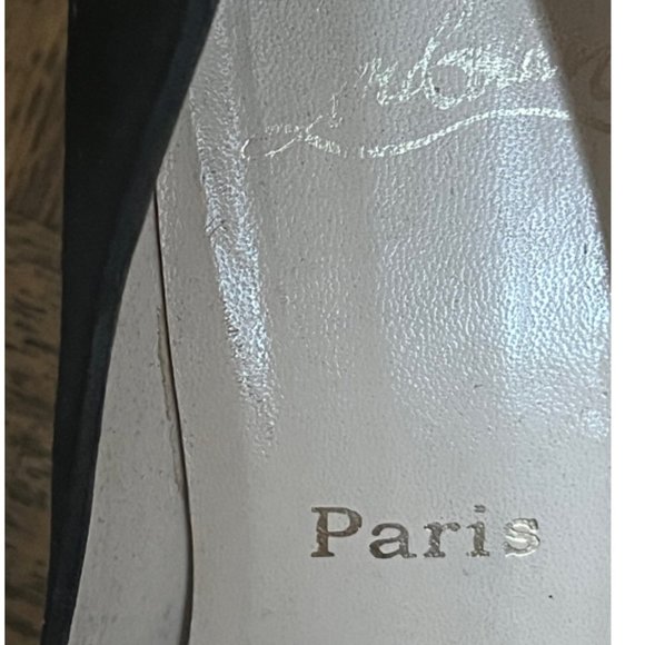 Christian Louboutin Simple 110 suede pumps - Size 37 - Picture 3 of 6